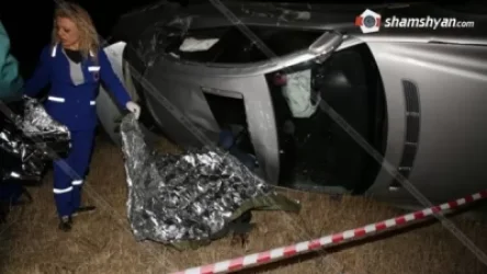 Մահվան ելքով ավտովթար Արագածոտնի մարզում