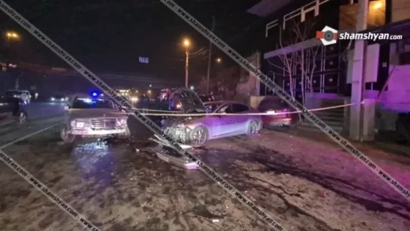 Խոշոր ավտովթար՝ Երևանում. կան վիրավորներ