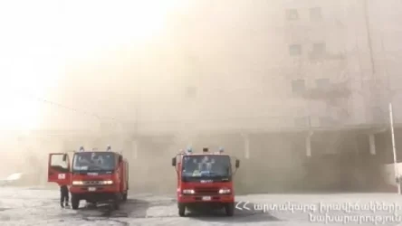 3 օր է արդեն սառնարանների պահեստում հրդեհը շարունակվում է