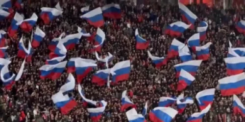 ՏԵՍԱՆՅՈՒԹ. «Ռուսներն ու սերբերը հավերժ եղբայրներ են». սերբ երկրպագուները ռուսական դրոշներ են ծածանել