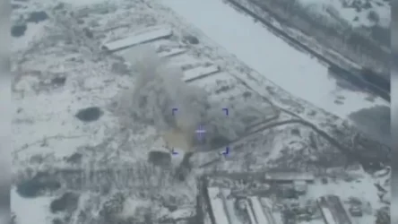 ՏԵՍԱՆՅՈՒԹ. «Կինժալ» գերձայնային բալիստիկ հրթիռների հարվածի պահը