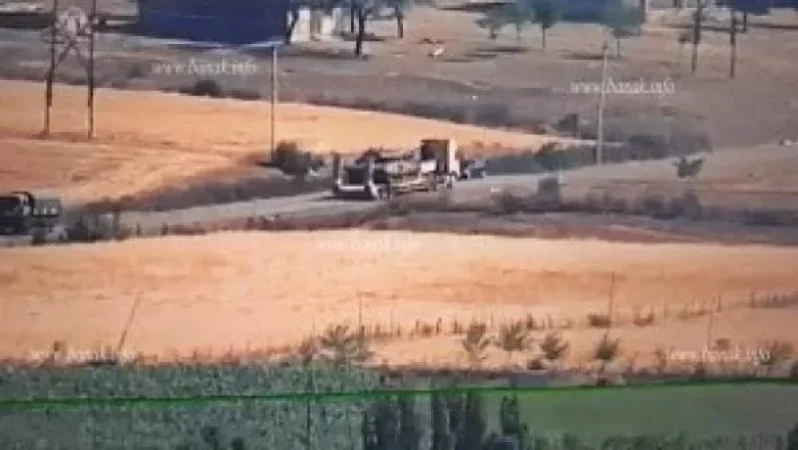 Բացառիկ լուսանկարներ. հակառակորդը խոցված զրահատեխնիկան է տեղափոխում