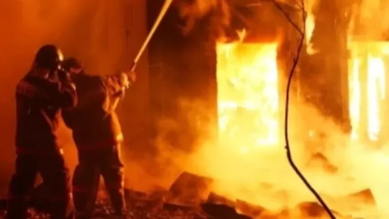 Խոշոր հրդեհ Շիրակի մարզում. ժամանել են մեծ թվով հրշեջներ