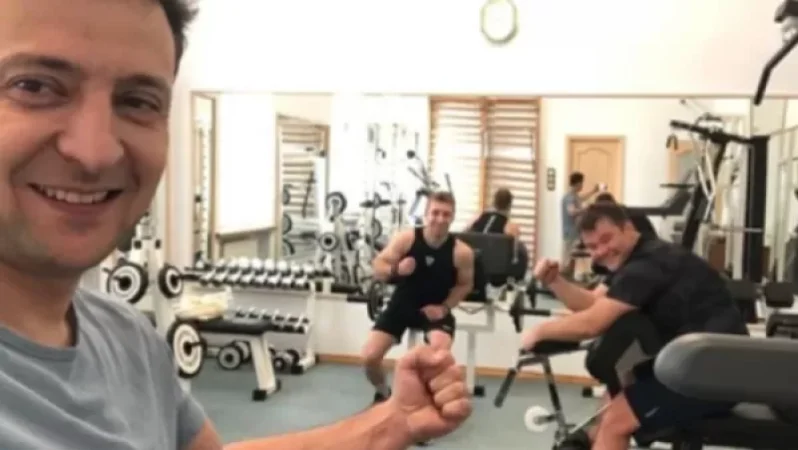 Վլադիմիր Զելենսկին իր մարզումներից լուսանկար է հրապարակել