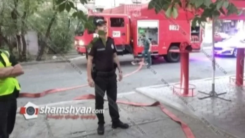 Արտակարգ դեպք Երևանում․ հրդեհ է բռնկվել սննդի կետի տարածքում