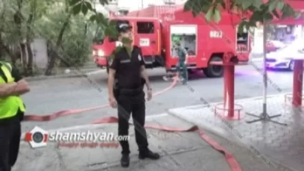 Արտակարգ դեպք Երևանում․ հրդեհ է բռնկվել սննդի կետի տարածքում