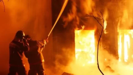 Հրդեհ Տոլստոյի փողոցի տներից մեկում