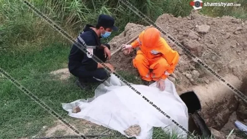 Երկաթյա խողովակի միջից դուրս բերված գլխատված դիակի ինքնությունը պարզվել է