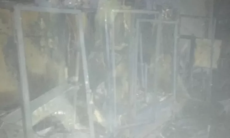 Փարաքարի լաքերի արտադրամասում հրդեհ է բռնկվել