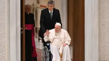 Ֆրանցիսկոս պապը հանրությանն է ներկայացել անվասայլակով