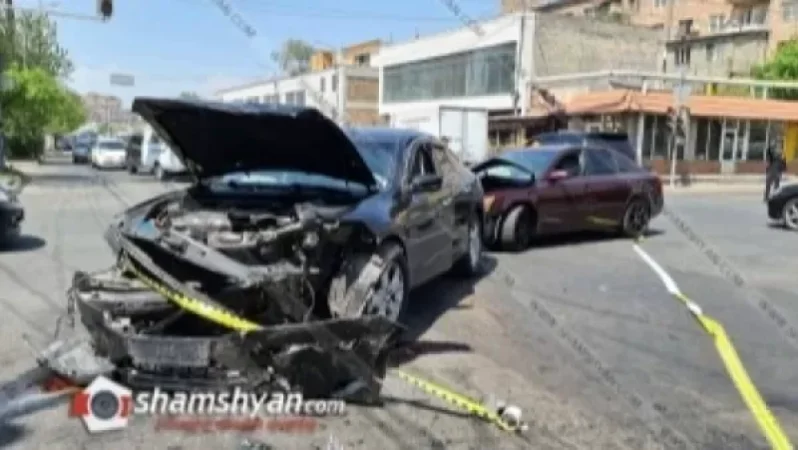 Խոշոր ավտովթար Երևանում. կան վիրավորներ
