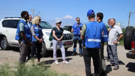 ԵՄ առաքելության դիտորդները Հայաստանում ամեն օր 3800 կմ պարեկություն են իրականացնում