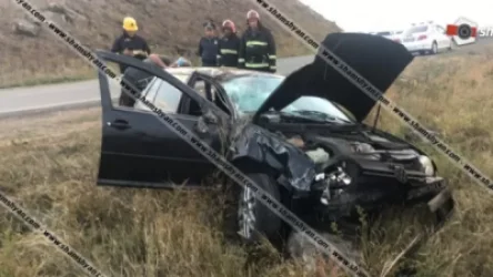 Արագածոտնի մարզում 48-ամյա վարորդը Volkswagen Golf-ով մի քանի պտույտ շրջվելով, հայտնվել է դաշտում