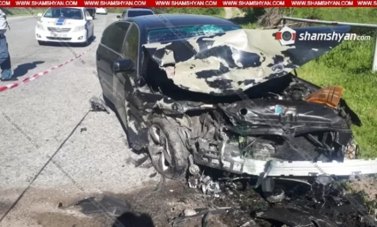 Խոշոր ավտովթարի հետևանքով 40-ամյա վարորդը հիվանդանոցում մահացել է