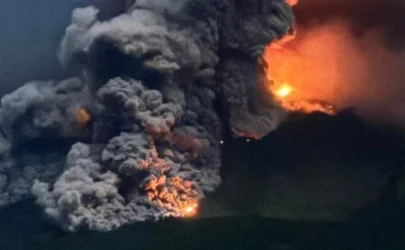 ՏԵՍԱՆՅՈՒԹ. Նոր կադրեր` Ռուանգ հրաբխի ժայթքումից