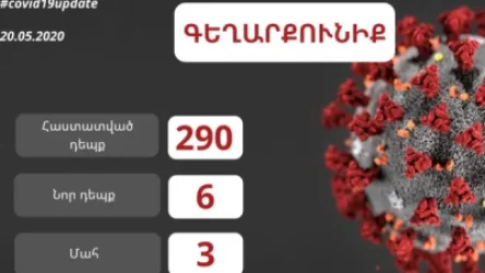 Գեղարքունիքի մարզում հաստատվել է կորոնավիրուսային հիվանդության 6 նոր դեպք