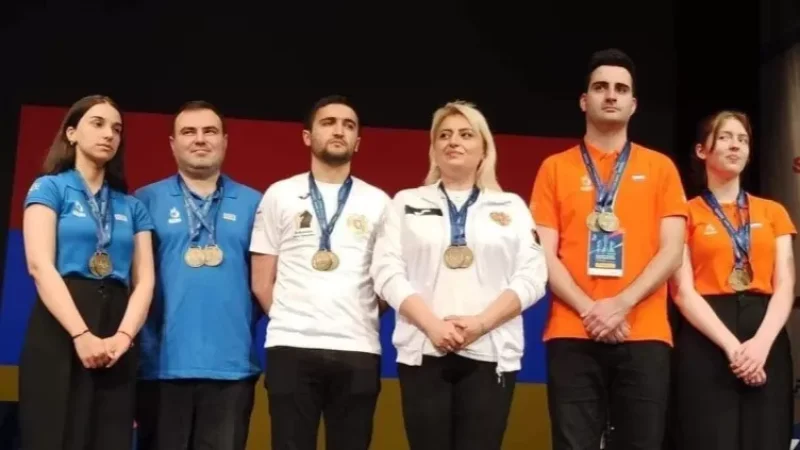 Հայաստանի թիմը դարձել է Եվրոպայի կայծակնային շախմատի զույգ առաջնության չեմպիոն