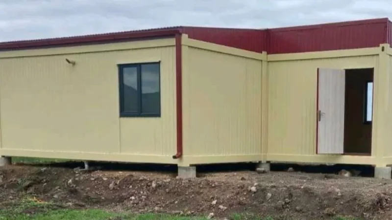 Բարձրավան բնակավայրում կառուցվել է մոդուլային տնակ Արցախից տեղահանված բնակիչների համար