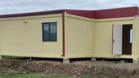 Բարձրավան բնակավայրում կառուցվել է մոդուլային տնակ Արցախից տեղահանված բնակիչների համար