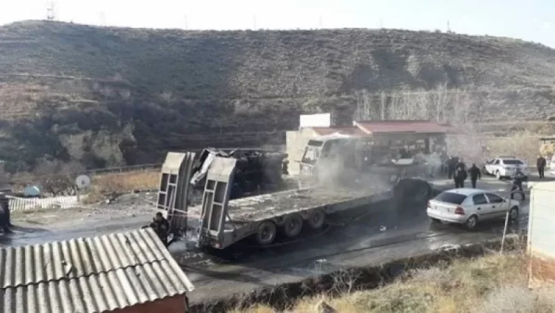 Բեռնատարներ են բախվել. մանրամասներ