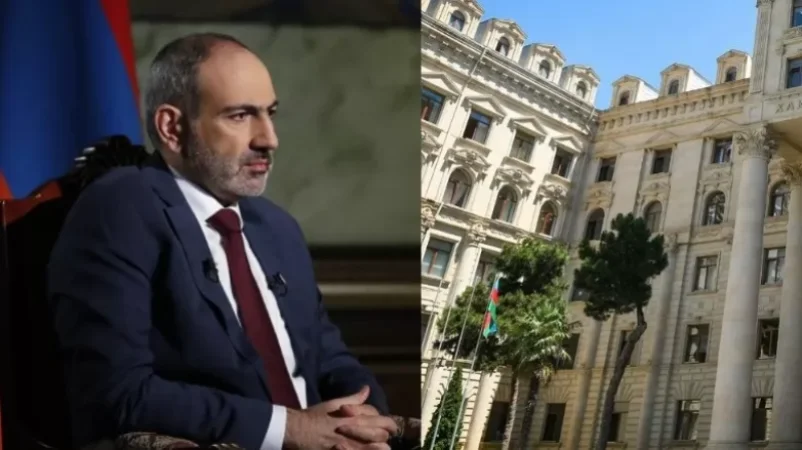 Ադրբեջանի ԱԳՆ-ի անդրադարձը՝ Նիկոլ Փաշինյանի հարցազրույցին