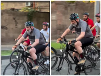 ՏԵՍԱՆՅՈՒԹ. Այսօր տեղի ունեցավ վարչապետի 9-րդ հեծանվային զբոսանքը Երևանում և Արարատի մարզում