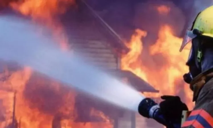 Իջևանում անասնագոմ է այրվել