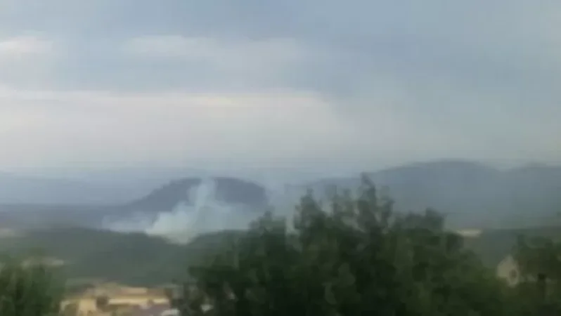 Ադրբեջանցիները դիտավորյալ հրդեհել են Ագարակի ցորենի դաշտերը. «Տեսնում ենք, որ ադրբեջանցիները լուցկիով վառում են»