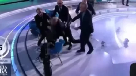 ՏԵՍԱՆՅՈՒԹ. Ծեծկռտուք` ուկրաինական թոքշոուի ժամանակ