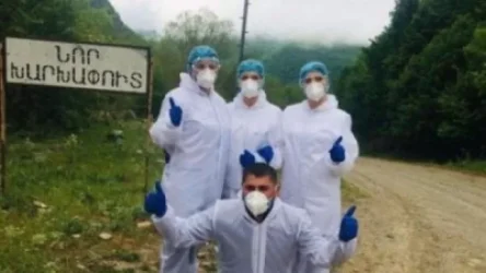 Մի շարք համայնքների վարակման օջախներում ախտահանման աշխատանքներ են կատարվել