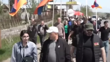 ՏԵՍԱՆՅՈՒԹ. Ընդդիմությունը Իջևանից քայլերթով գալիս է Երևան