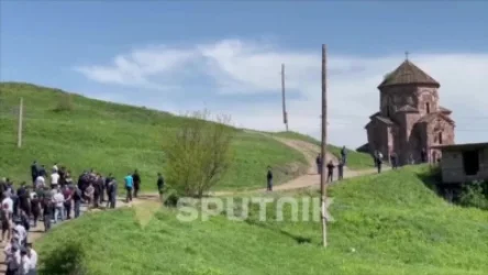 ՏԵՍԱՆՅՈՒԹ․ Ոսկեպարի բնակիչներին թույլ են տվել գնալ եկեղեցի՝ պայմանով