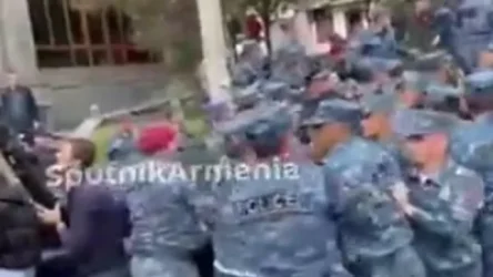 ՏԵՍԱՆՅՈՒԹ. Ոստիկանները բերման են ենթարկում ակցիայի մասնակիցներին