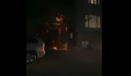 ՏԵՍԱՆՅՈՒԹ. Հրդեհի ահազանգ՝ Թումանյան փողոցում