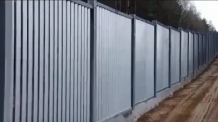 ՏԵՍԱՆՅՈՒԹ. Արդեն վնասվել է նորակառույց 50 կմ պարիսպը, որը Լեհաստանը կառուցել է Բելառուսի հետ սահմանին