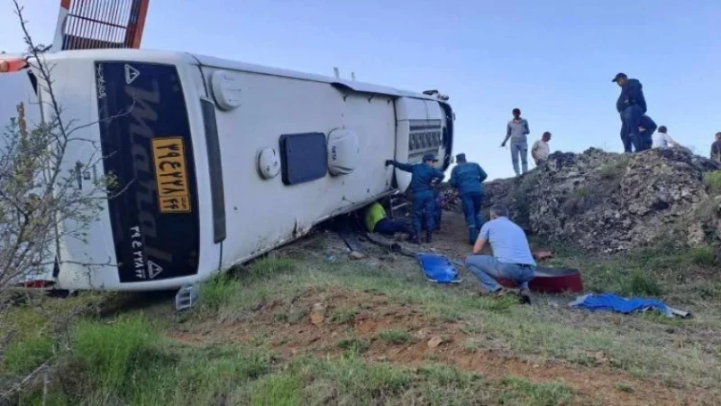 Սյունիքի մարզում իրանական ավտոբուս է շրջվել. կան զոհեր և վիրավորներ