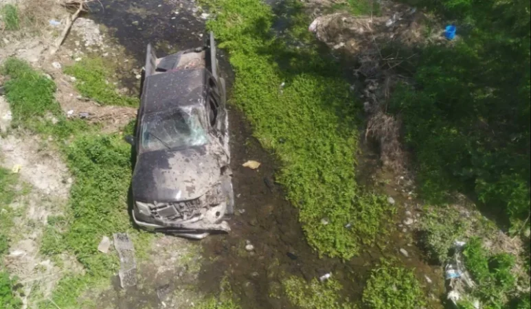Արևշատ գյուղի կամրջից ավտոմեքենան ընկել է Ազատ գետը