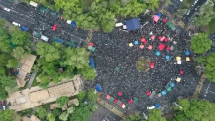 18:47-ի դրությամբ Ֆրանսիայի հրապարակում և հարակից տարածքներում գտնվել է շուրջ 7700 մարդ. ԻՔՄ