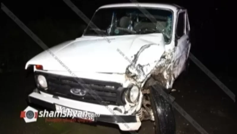 Ավտովթար Լոռու մարզում, բախվել են Niva-ն ու Ford Transit-ը. կա վիրավոր. Shamshyan. com