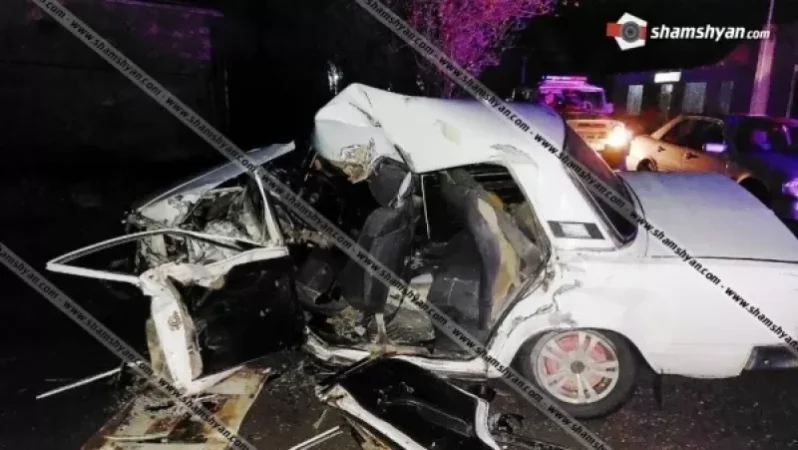 Ողբերգական ավտովթար՝ Գեղարքունիքի մարզում. 56-ամյա վարորդը «07»-ով բախվել է ավտոտեխսպասարկման կայանի պատին