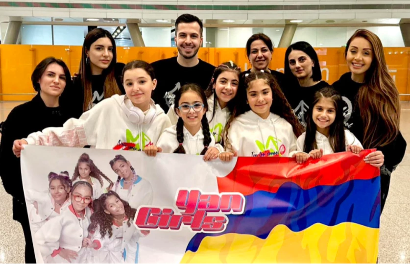 «Մանկական Եվրատեսիլ»-ի Հայաստանի պատվիրակությունը մեկնել է Նիցցա