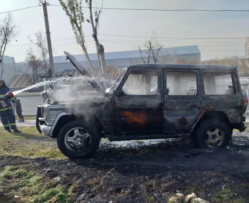 ՆԳՆ-ն՝ Երևանում այրվող մեքենայի դեպքի մասին