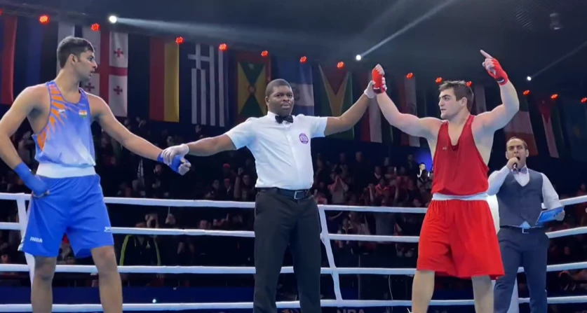 ՏԵՍԱՆՅՈՒԹ․ Բռնցքամարտիկ Ալբերտ Հարությունյանը հաղթեց և 4-րդ ոսկին բերեց Հայաստանի հավաքականին