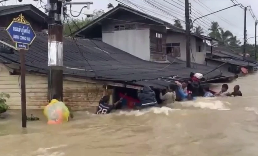 ՏԵՍԱՆՅՈՒԹ․ Ջրհեղեղ՝ Թաիլանդում․ տուժել է 50 հազար մարդ