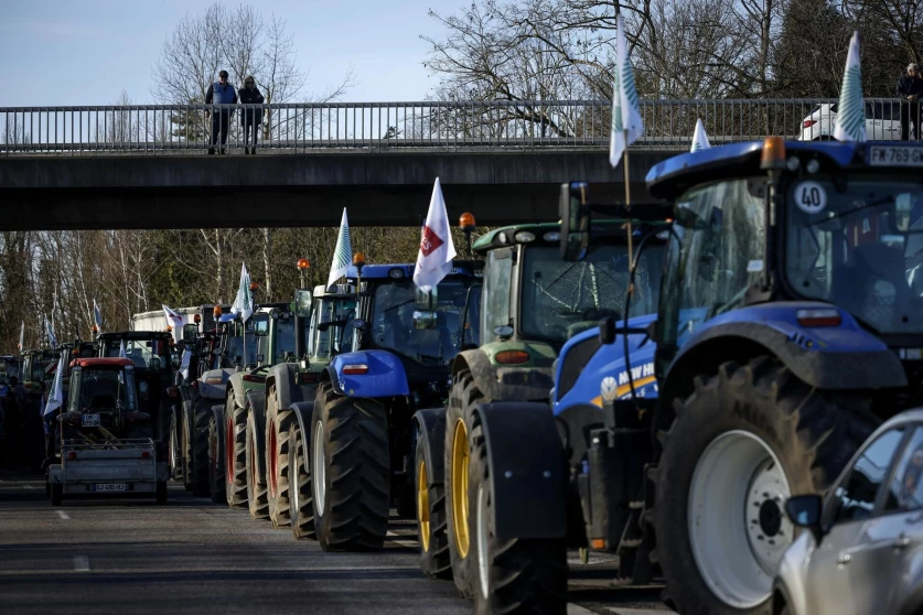 Ֆրանսիացի ֆերմերները նախապատրաստվում են Փարիզի «պաշարմանը»