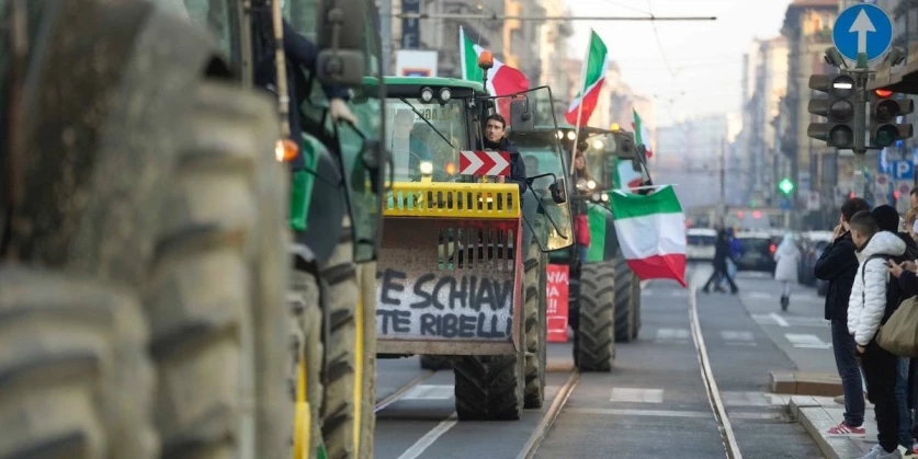 Իտալացի ֆերմերները պատրաստվում են տրակտորներ տանել Հռոմ