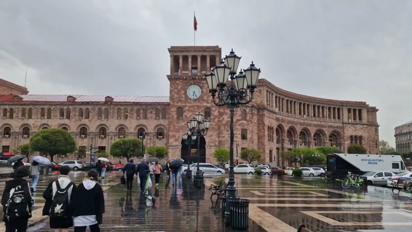 Անձրև, թաց ձյուն, օդի ջերմաստիճանի նվազում. եղանակը Հայաստանում