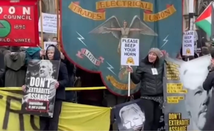 ՏԵՍԱՆՅՈՒԹ. Բողոքի ցույց` Լոնդոնի դատարանի շենքի դիմաց