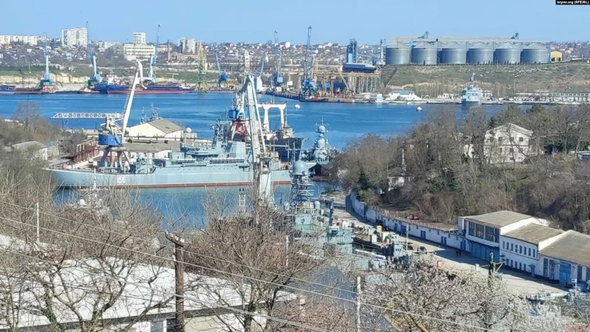 Ուկրաինայի ԶՈՒ-ն պնդում է. Սևաստոպոլում խոցել են ռուսական «Յամալ» և «Ազով» խոշոր դեսանտային նավերը
