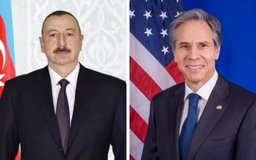 Բլինքենն ու Ալիևը քննարկել են ԱՄՆ-ԵՄ-ՀՀ առաջիկա հանդիպումը